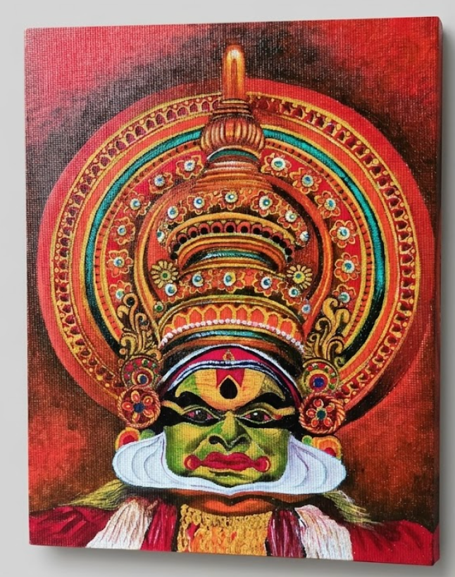 Kathakali Dance Face - Table Decor